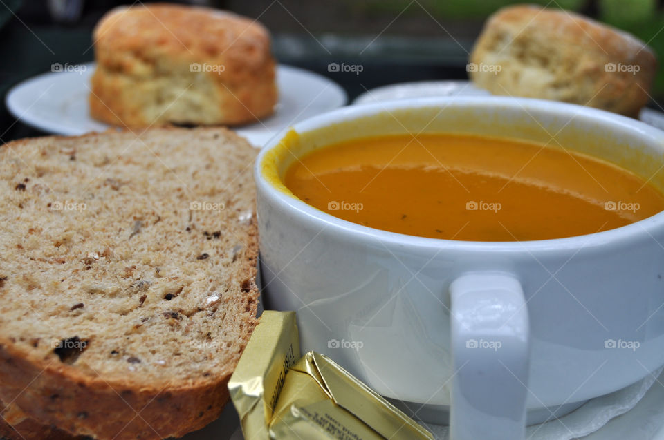 Pumpkin soup 