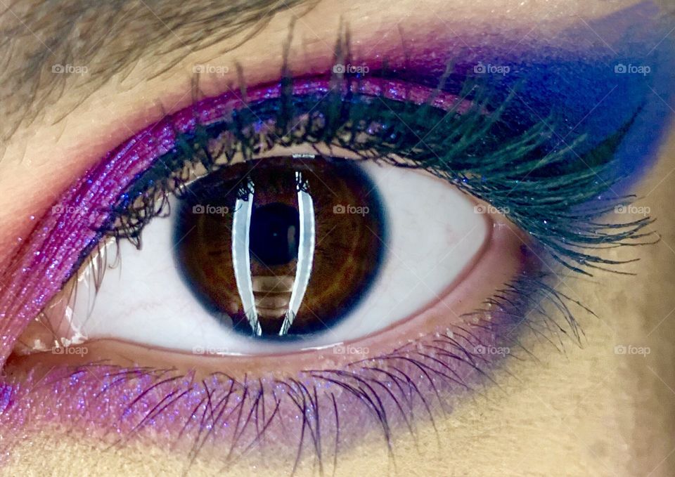 My wife my life. Your photo. Your eye. @iameilyn.. enjoy! Shot through an Italian Led LAMP with the iPhone XS Max Just before the clock struck 12 New Year’s Eve... 2018 :) Los Angeles eyeballs using the “James Charles Palette” exclusively at MORPHE.