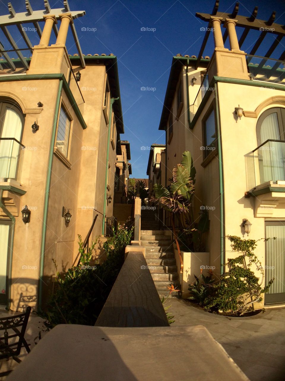 Sunset walk. Souther California Beach Sunset