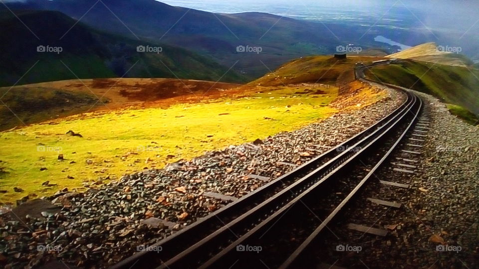 linha de trem