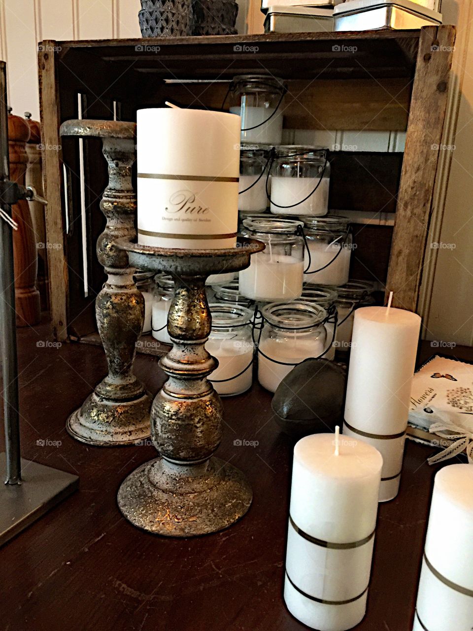 Candles and candlesticks!