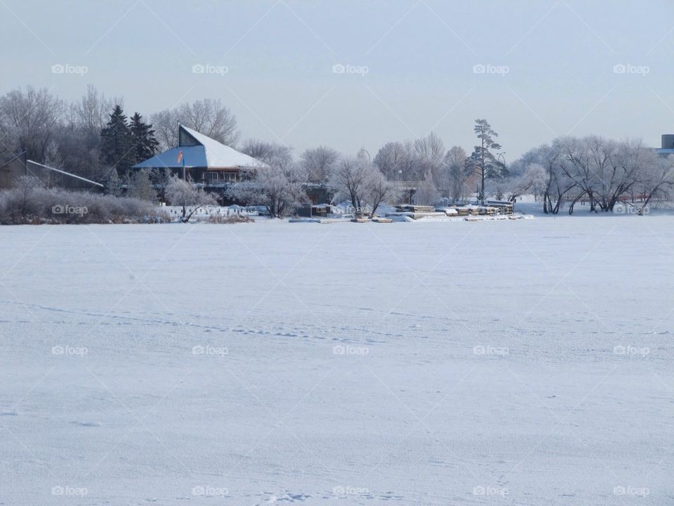 On the lake