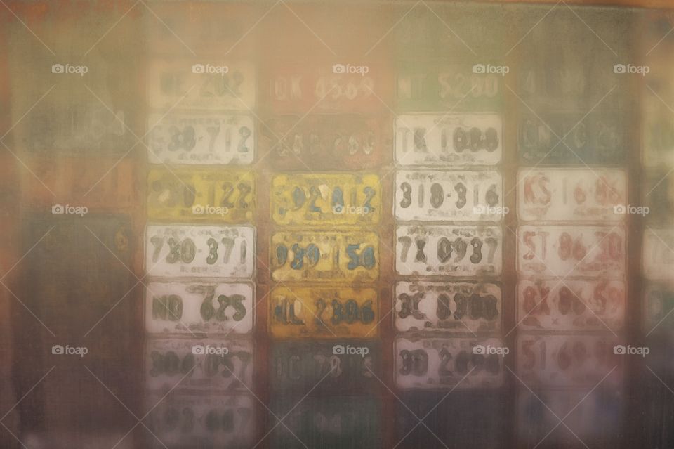 Old License Plates