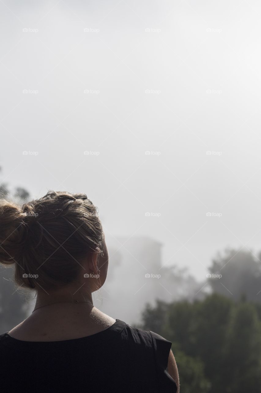Fog over Santa Monica