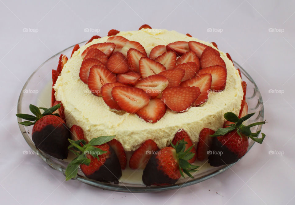 cake fruit desser sweet by arman