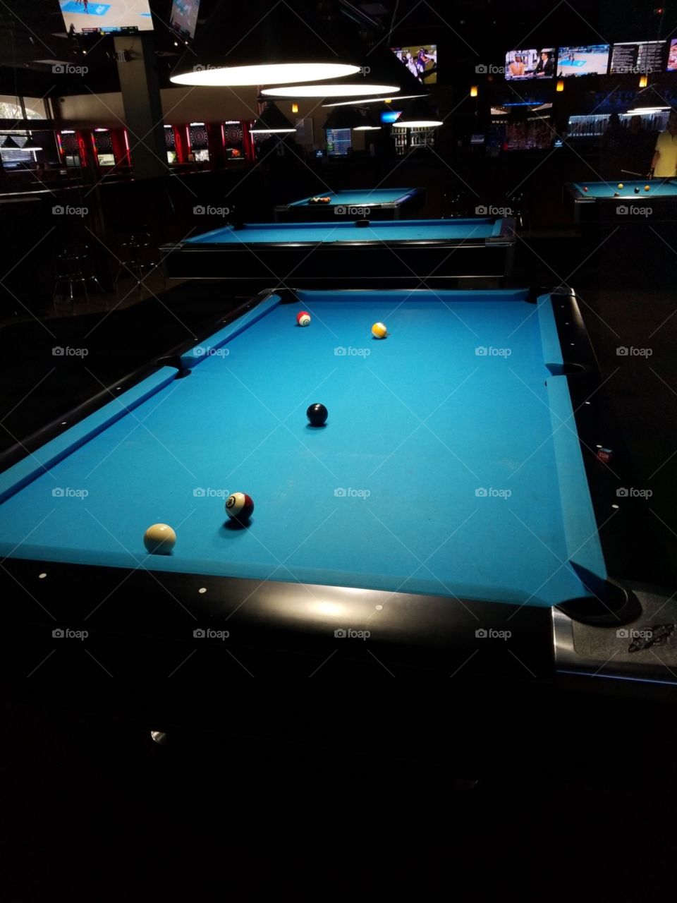 playing pool is my hobby