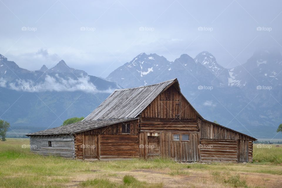Barn On Mormon Row