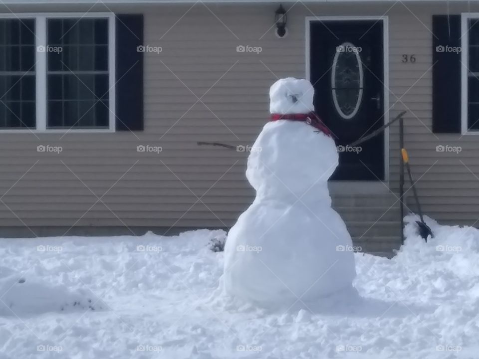 Freezy the snowman