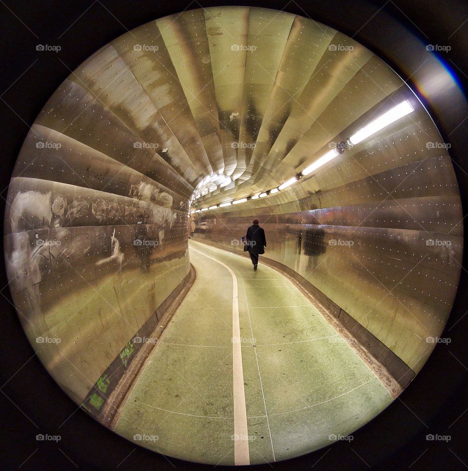 Steel tunnel