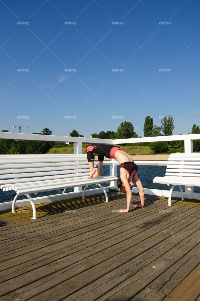 Fitness at the Baltic Sea coast 