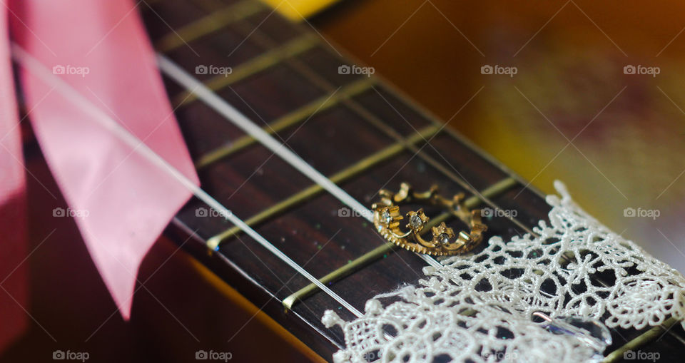 guitar beautiful ring