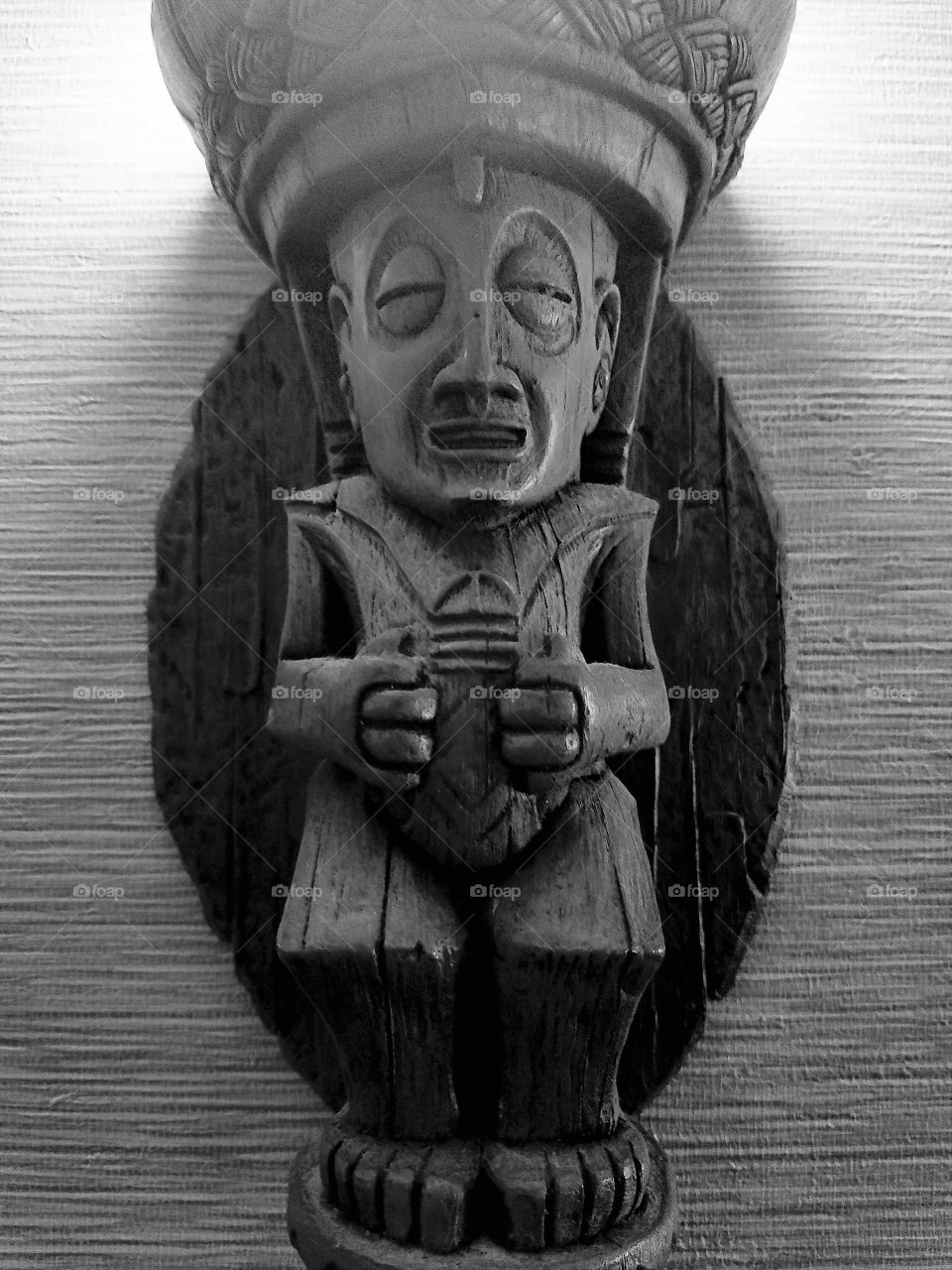 Polynesian resort lighting fixture