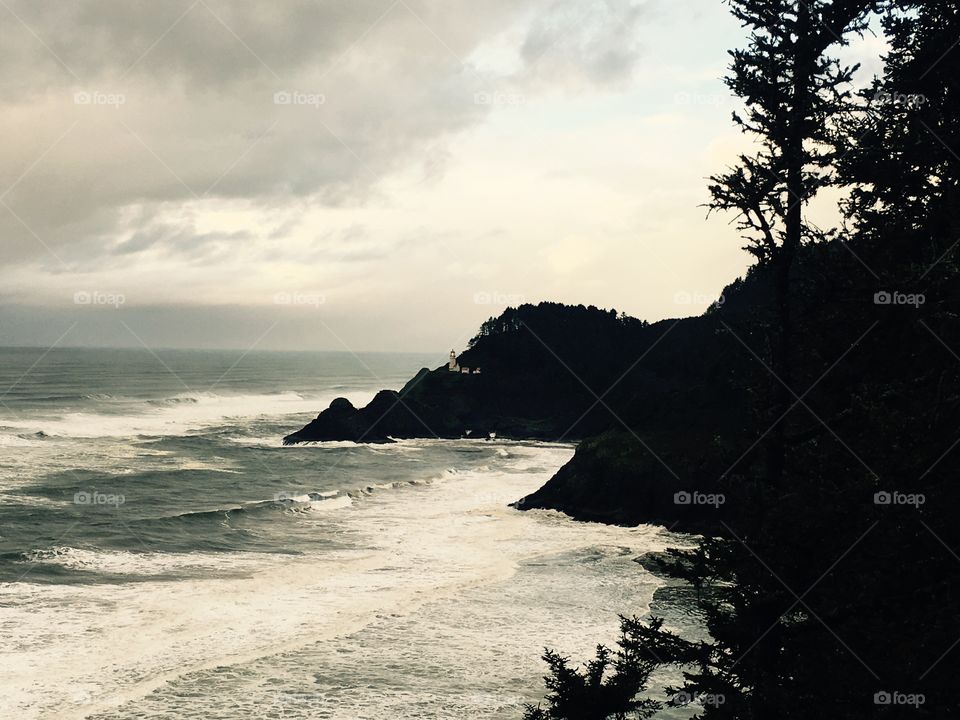 Oregon coastline