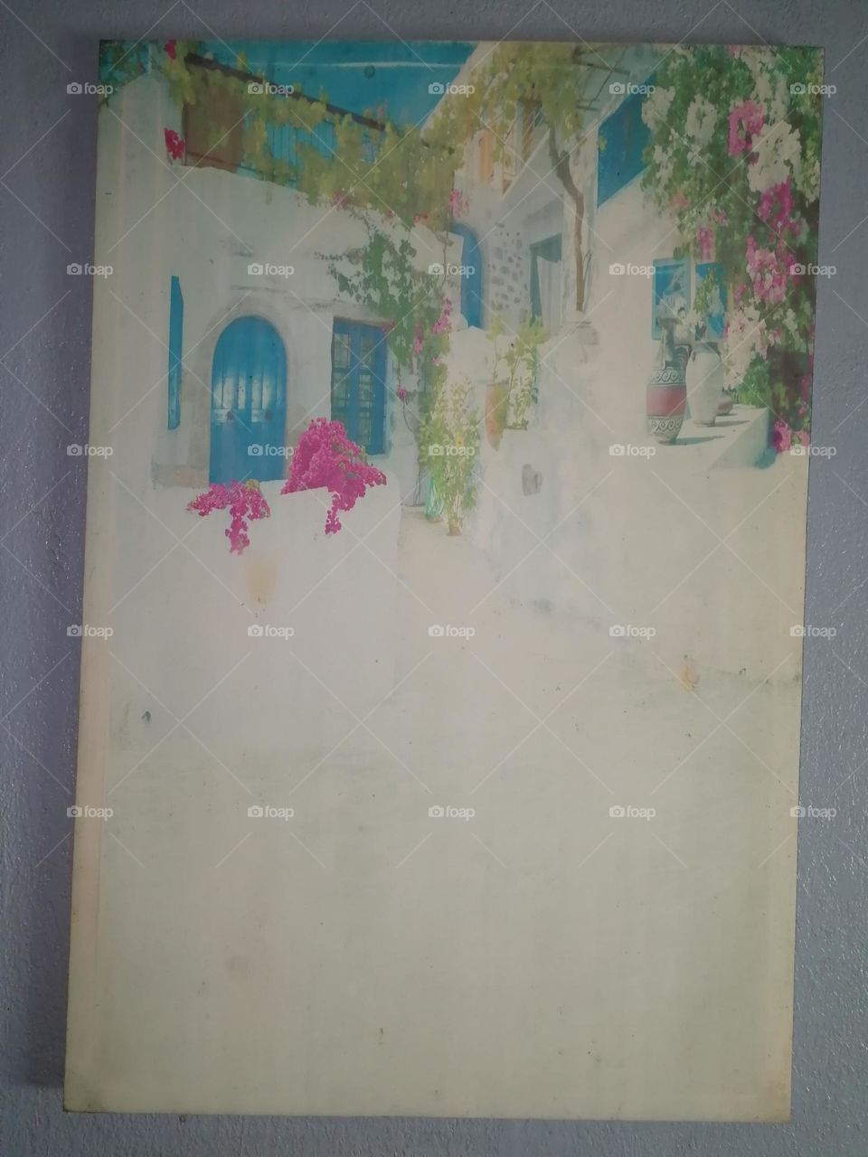 Tange moroccan painting