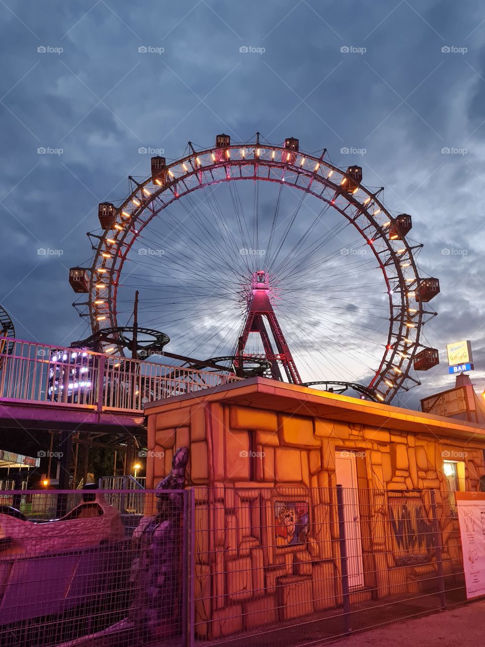 Giant Ferris Wheel in Vienna