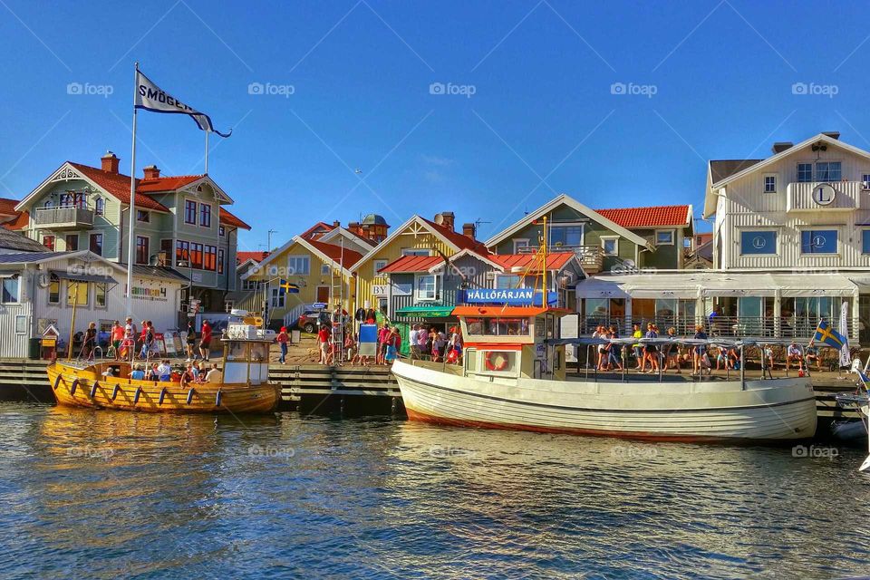 Summer in Denmark,  Smøgen