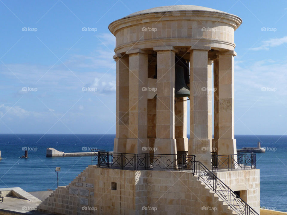 sea stone tower malta by markworld
