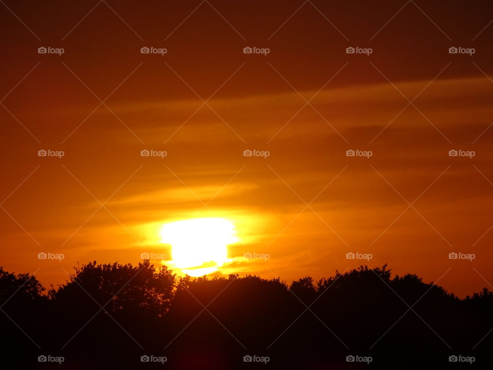 Sunset, Sun, Dawn, No Person, Evening