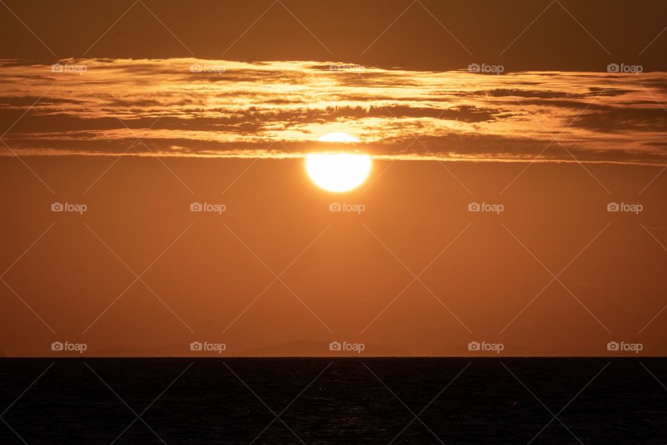 Sunrise beach at koh lipe Thailand is very beautiful