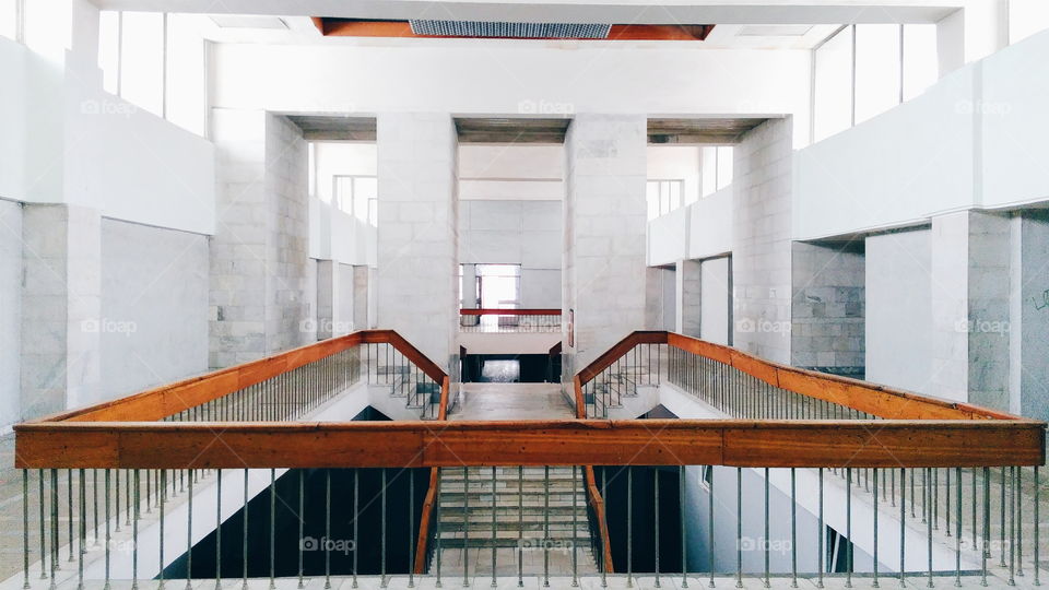 Stairs in a building