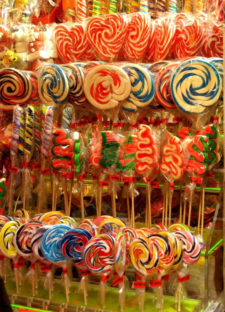 colourful candies