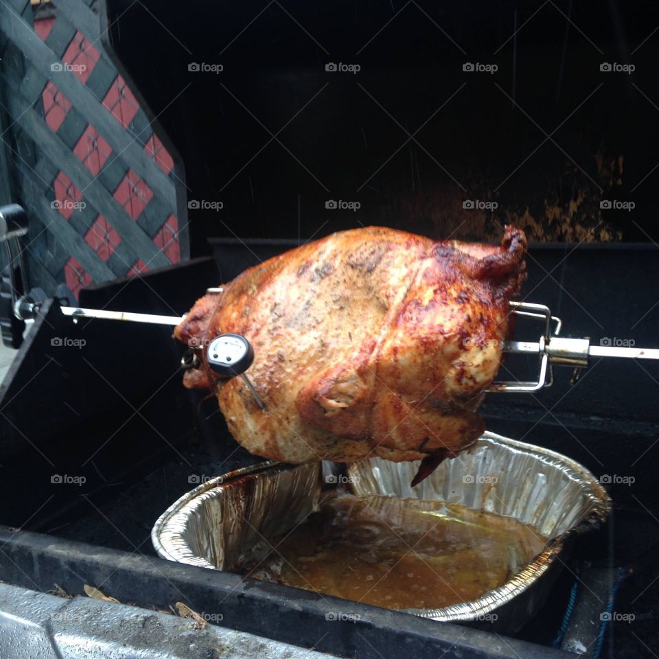 Bbq turkey for thanksgiving 