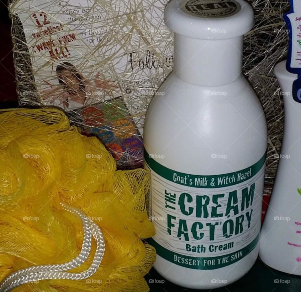 cream factory vanilla scented