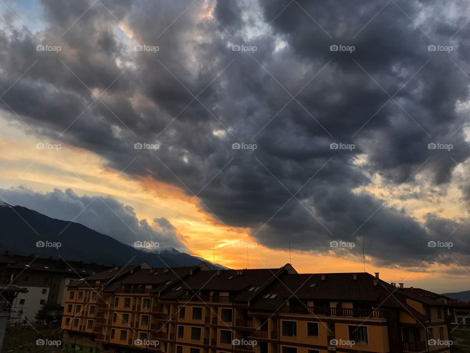 Mountain peak Vihren