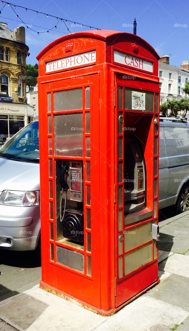 London phone box