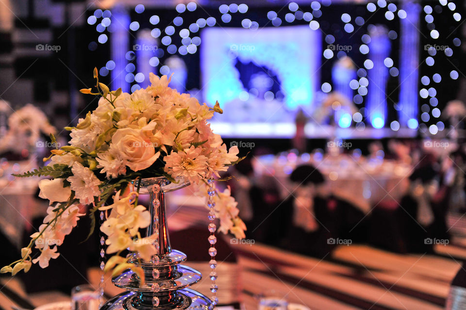 Wedding interior decoration