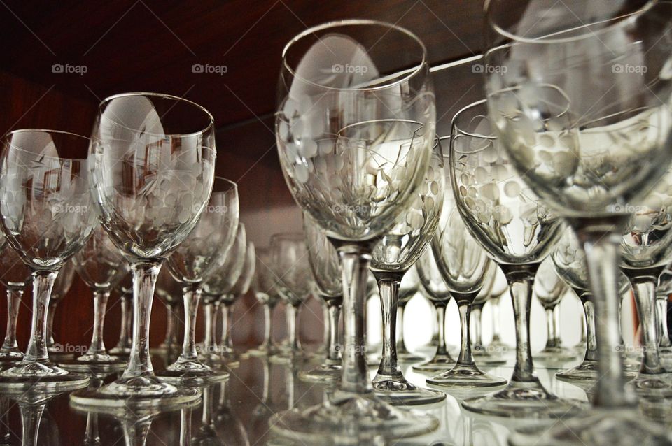 Wine glasses