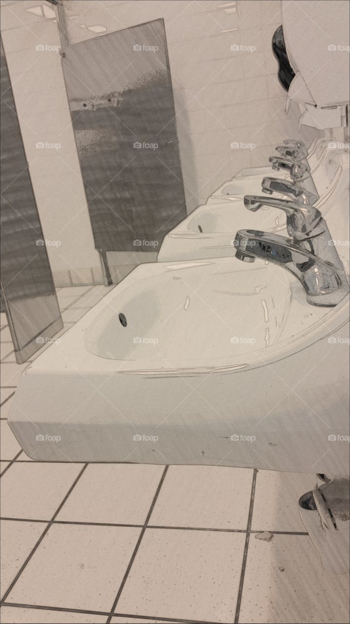 bathroom sinks
