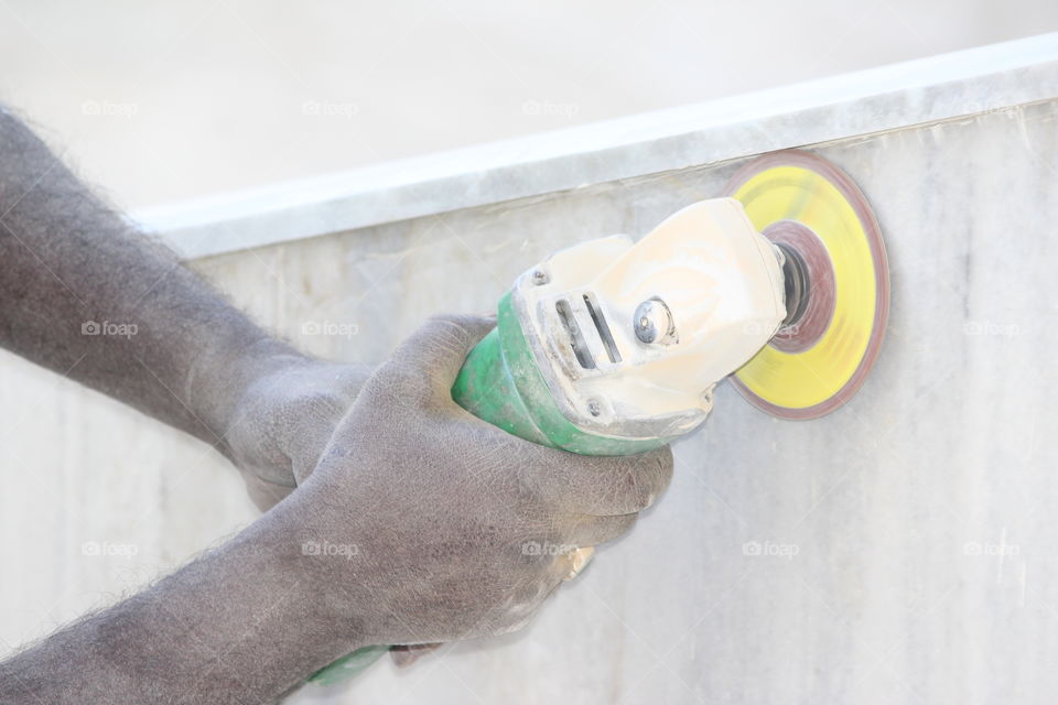 Working Hands Close -up