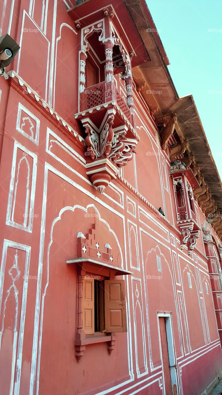 wall, Jaipur palace