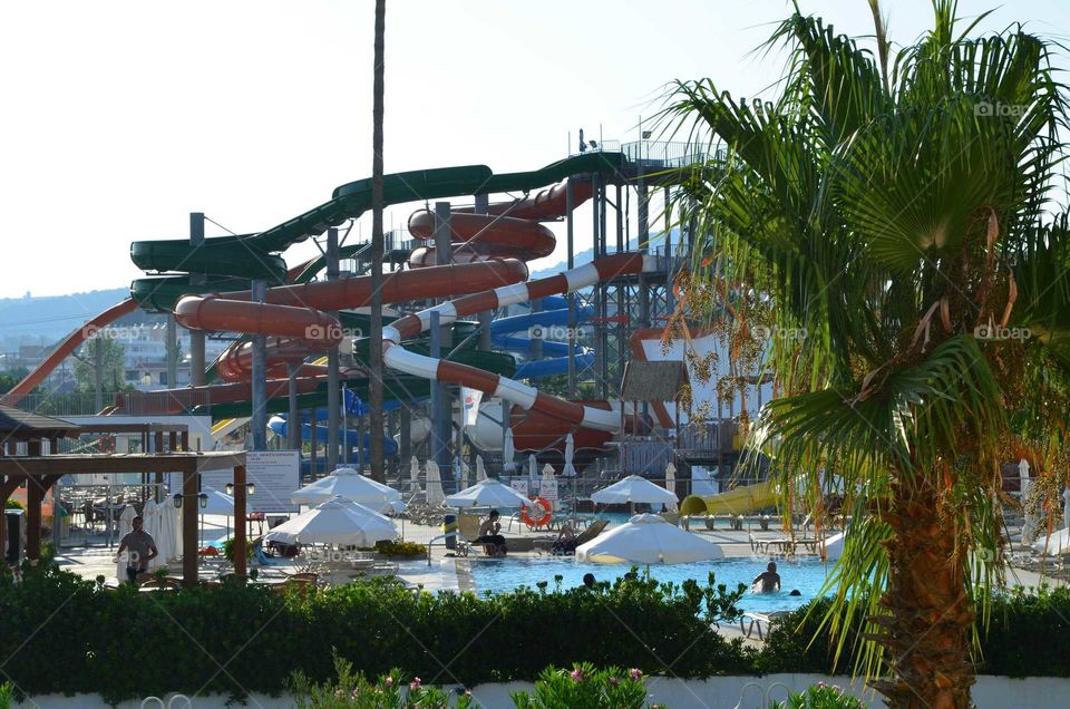 fun splash hotel Rodos..