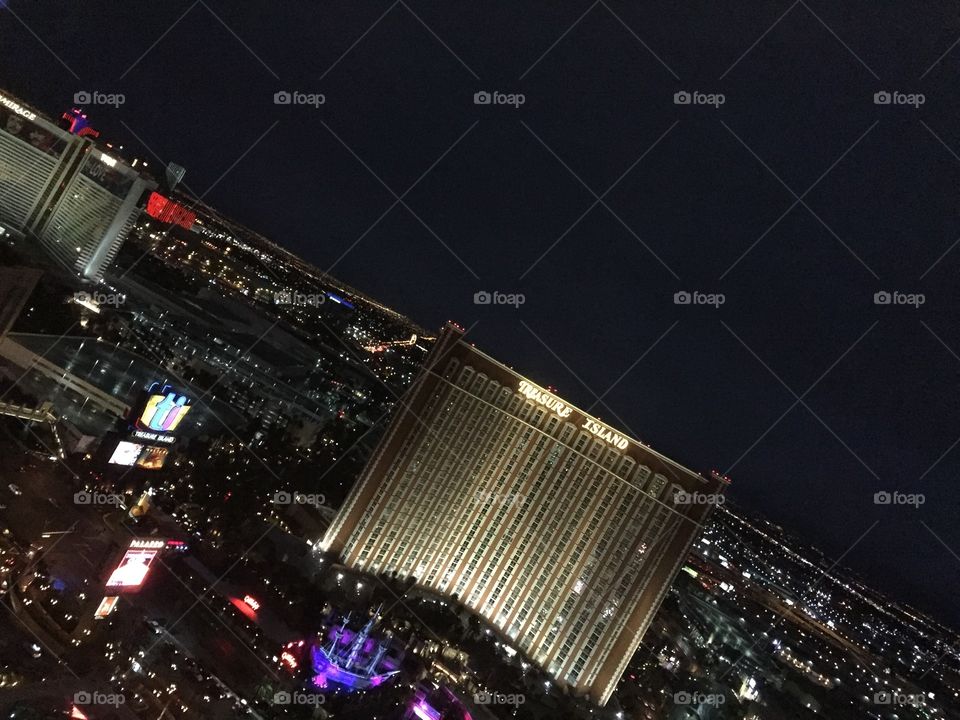 View from the Palazzo in Las Vegas