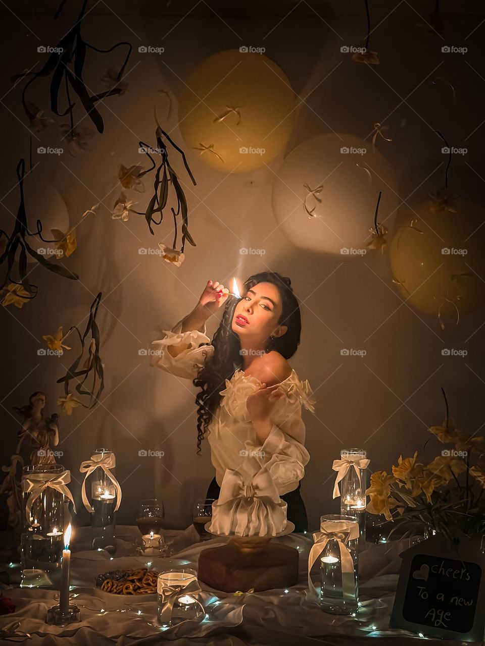 this photo tells a visual story of transition and hope. it embodies my personal vision of rebirth and self-expression through light, detail, and emotion — all captured in one cinematic frame. A celebration of a new age, both intimate and universal.