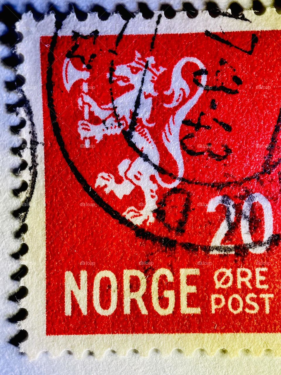 Old Stamp- Norway