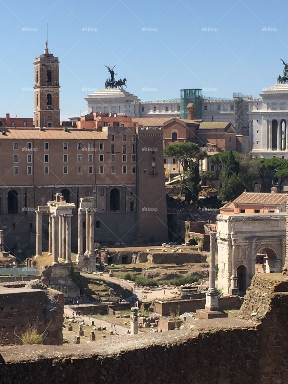 The Roman Forum - Rome, Italy