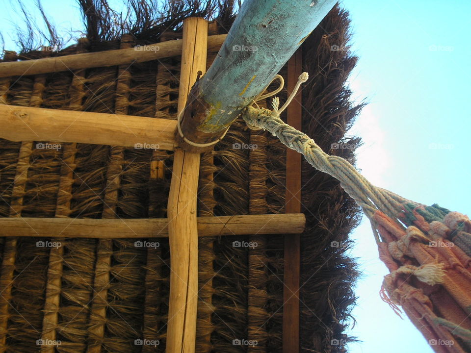 Rede, sombra e descanso