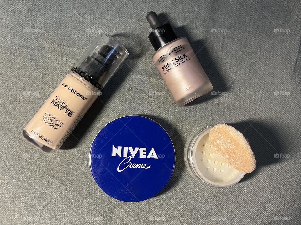 My daily routine I protect my face with nivea creme