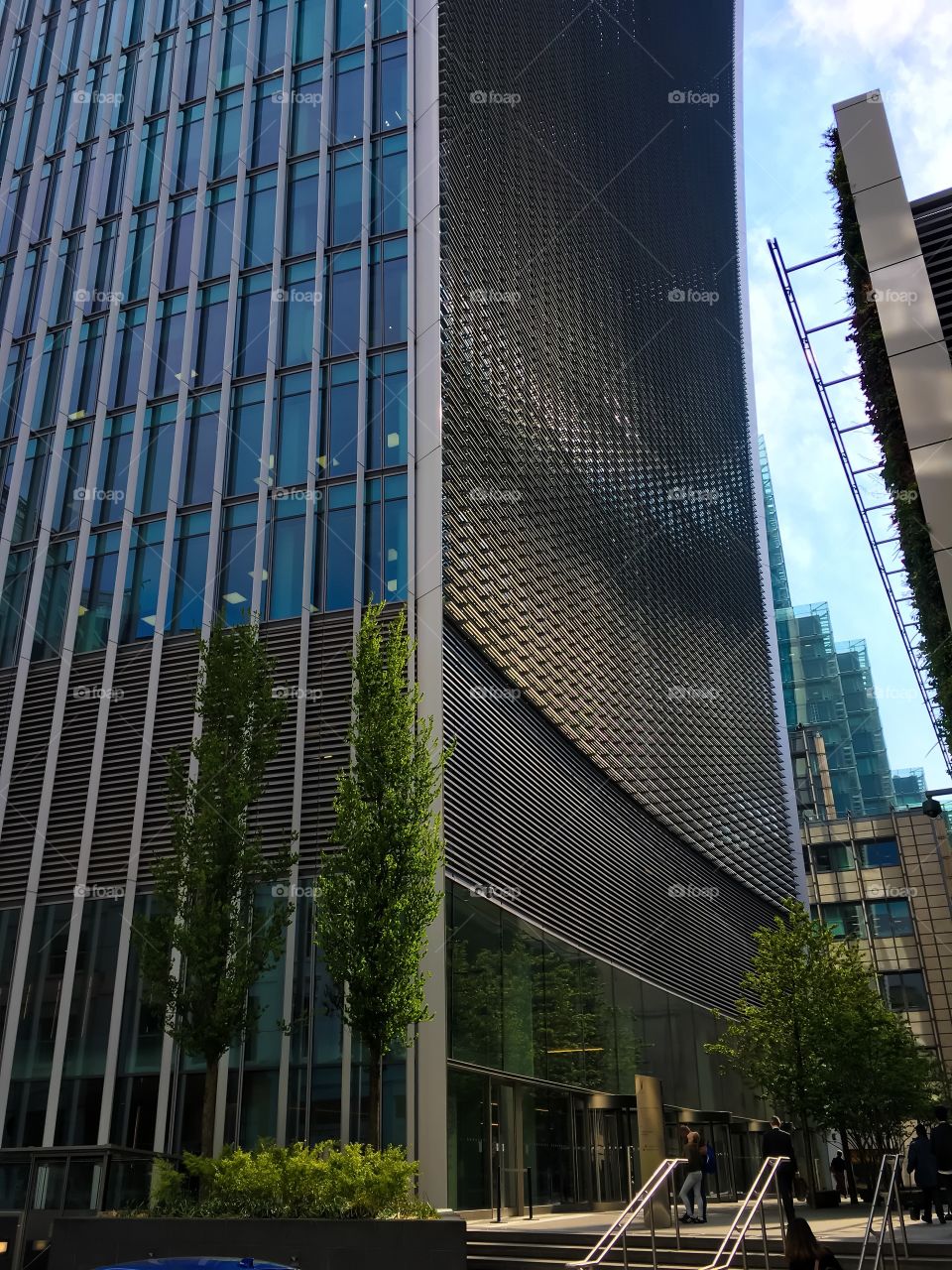 Exterior of a building