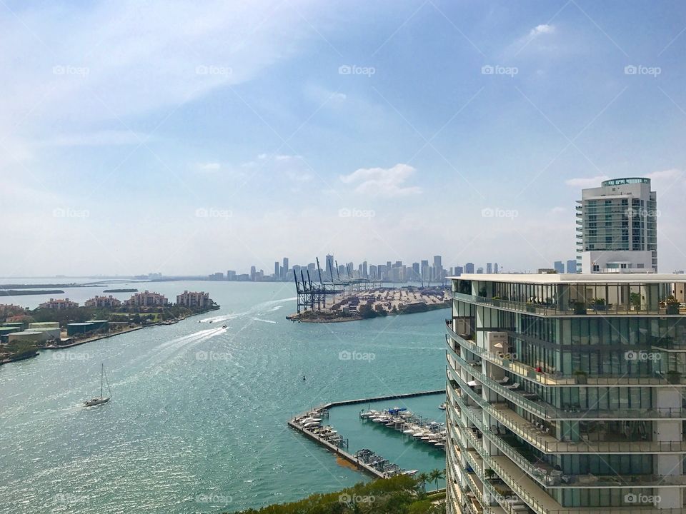 Miami Beach skyline