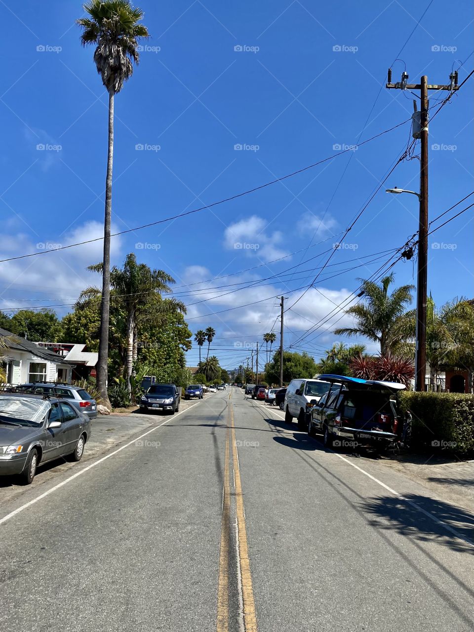 36th Avenue in Pleasure Point California 