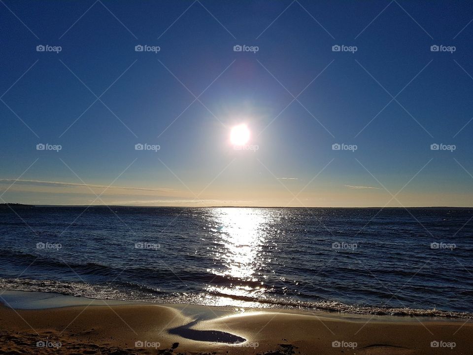 sunlight in the morning