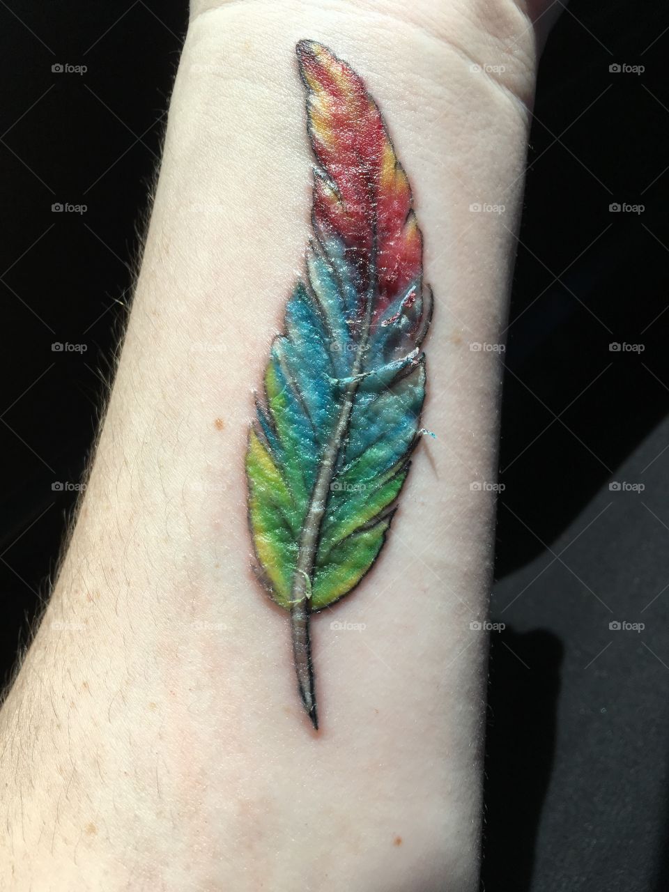 Healing tattoo