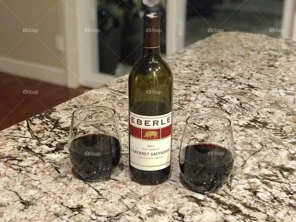 Eberle wine. Yummy. 