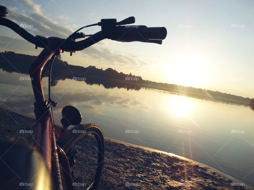 sunshine with my bicycle