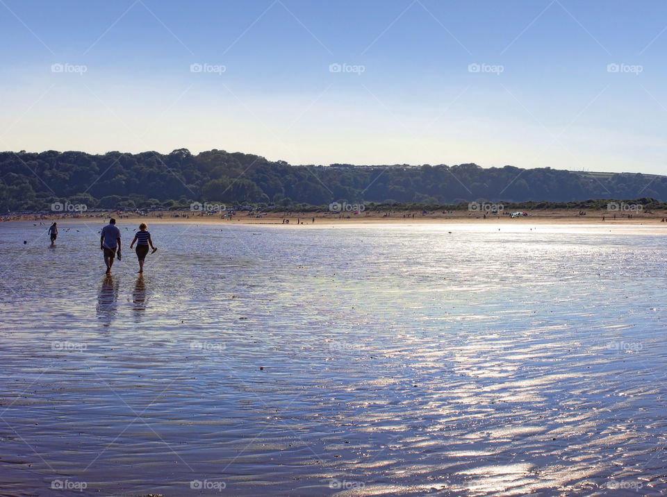 beach summer low sunlight by chris7ben