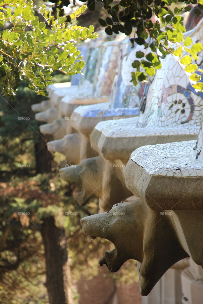 Park Guell in Barcelona 